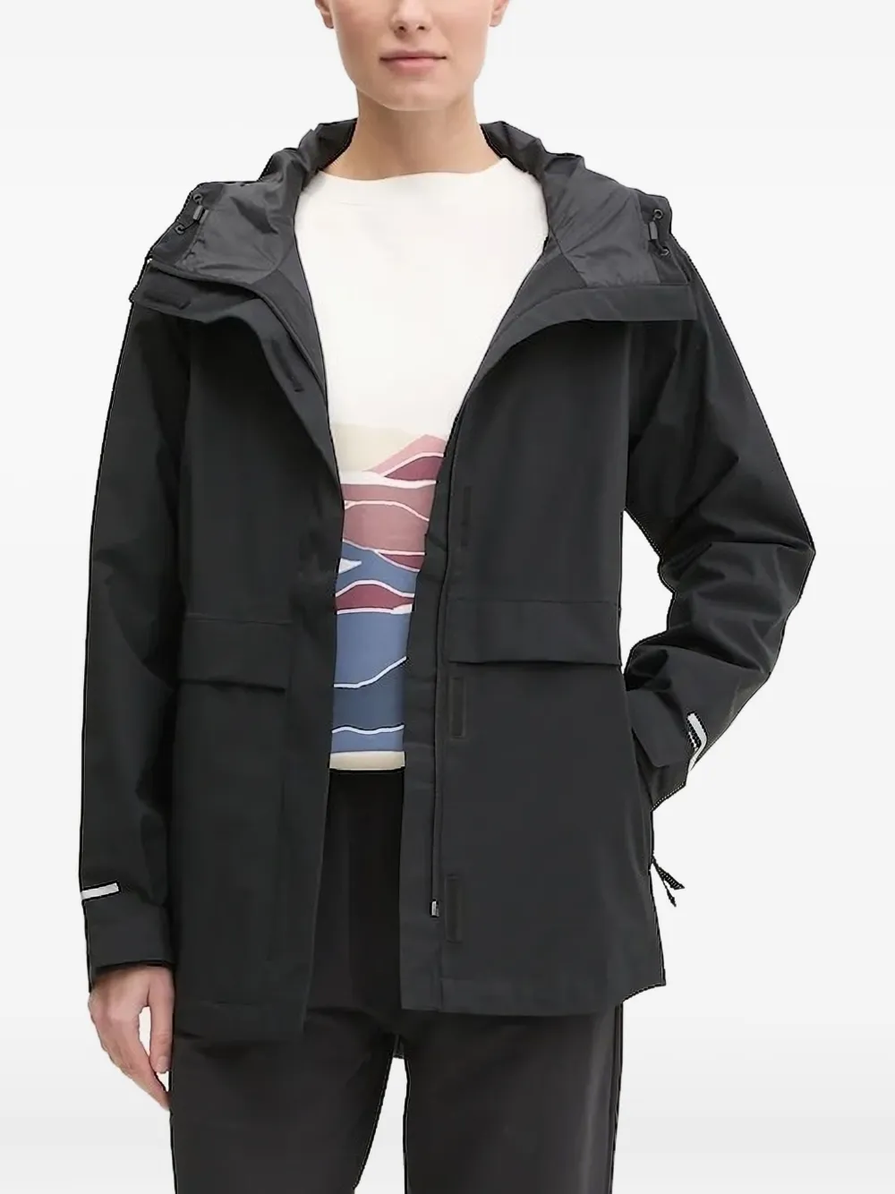 Непромокаемая куртка с капюшоном Columbia, черный
Непромокаемая куртка с капюшоном Columbia, черный