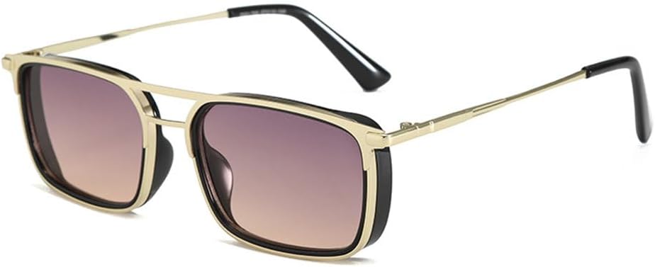 Женские прямоугольные солнцезащитные очки с металлическим плоским верхом и двойной перемычкой, мужские солнцезащитные очки для активного отдыха и рыбалки, защита от УФ-излучения UV400 TYUVIVO, C01 Gold Brown
Женские прямоугольные солнцезащитные очки с металлическим плоским верхом и двойной перемычкой, мужские солнцезащитные очки для активного отдыха и рыбалки, защита от УФ-излучения UV400 TYUVIVO, C01 Gold Brown