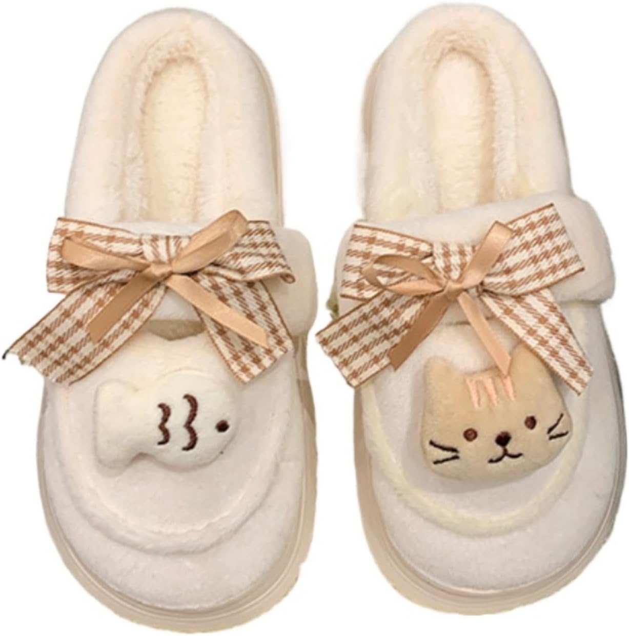 Милые тапочки с кошками для женщин и мужчин, любителей животных, забавные, пушистые, мягкие, забавные, кавайные, плюшевые, для дома и улицы, теплые, с нескользящей подошвой Elirar, белый
Милые тапочки с кошками для женщин и мужчин, любителей животных, забавные, пушистые, мягкие, забавные, кавайные, плюшевые, для дома и улицы, теплые, с нескользящей подошвой Elirar, белый