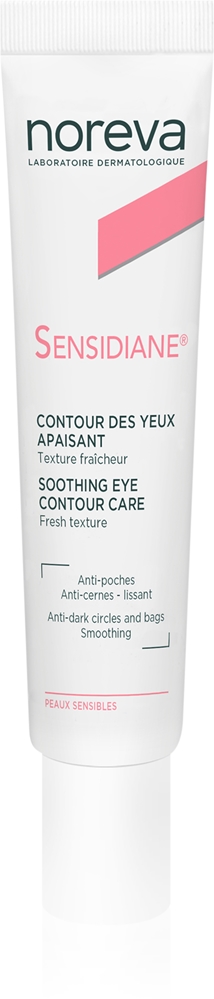 Успокаивающее средство для кожи вокруг глаз Sensidiane, уменьшающее дискомфорт и отечность Noreva, 15 мл
Успокаивающее средство для кожи вокруг глаз Sensidiane, уменьшающее дискомфорт и отечность Noreva, 15 мл