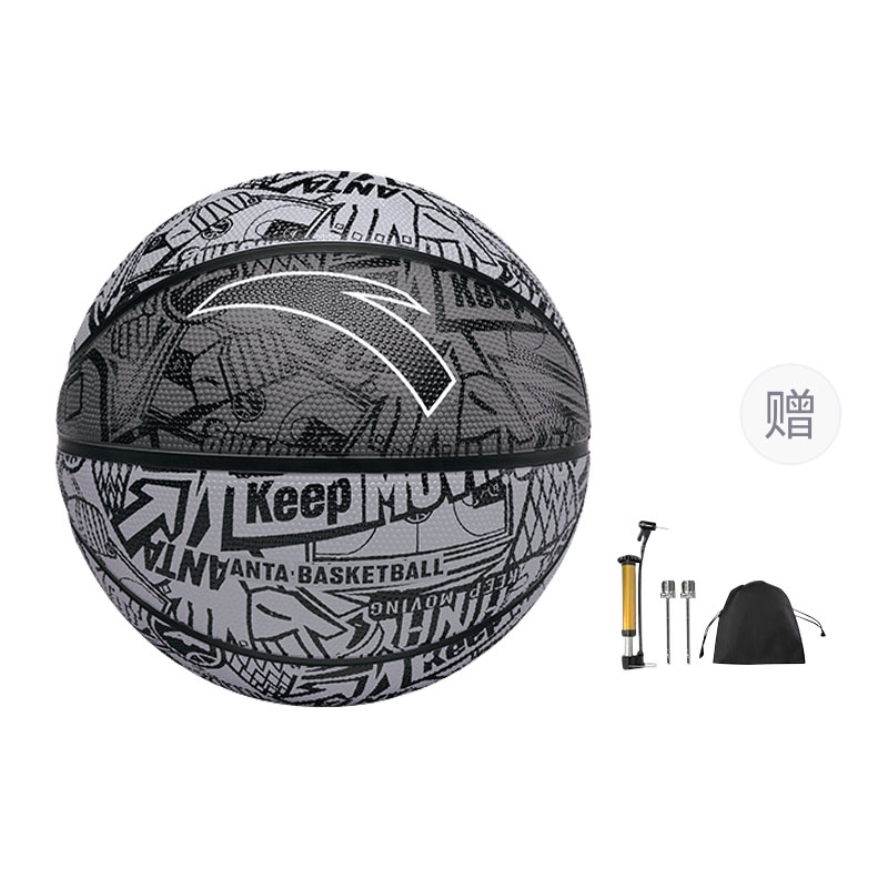 ANTA резиновый баскетбольный мяч trendy toy all over print black размер 7.5 тренировочный соревновательный unisex
ANTA резиновый баскетбольный мяч trendy toy all over print black размер 7.5 тренировочный соревновательный unisex