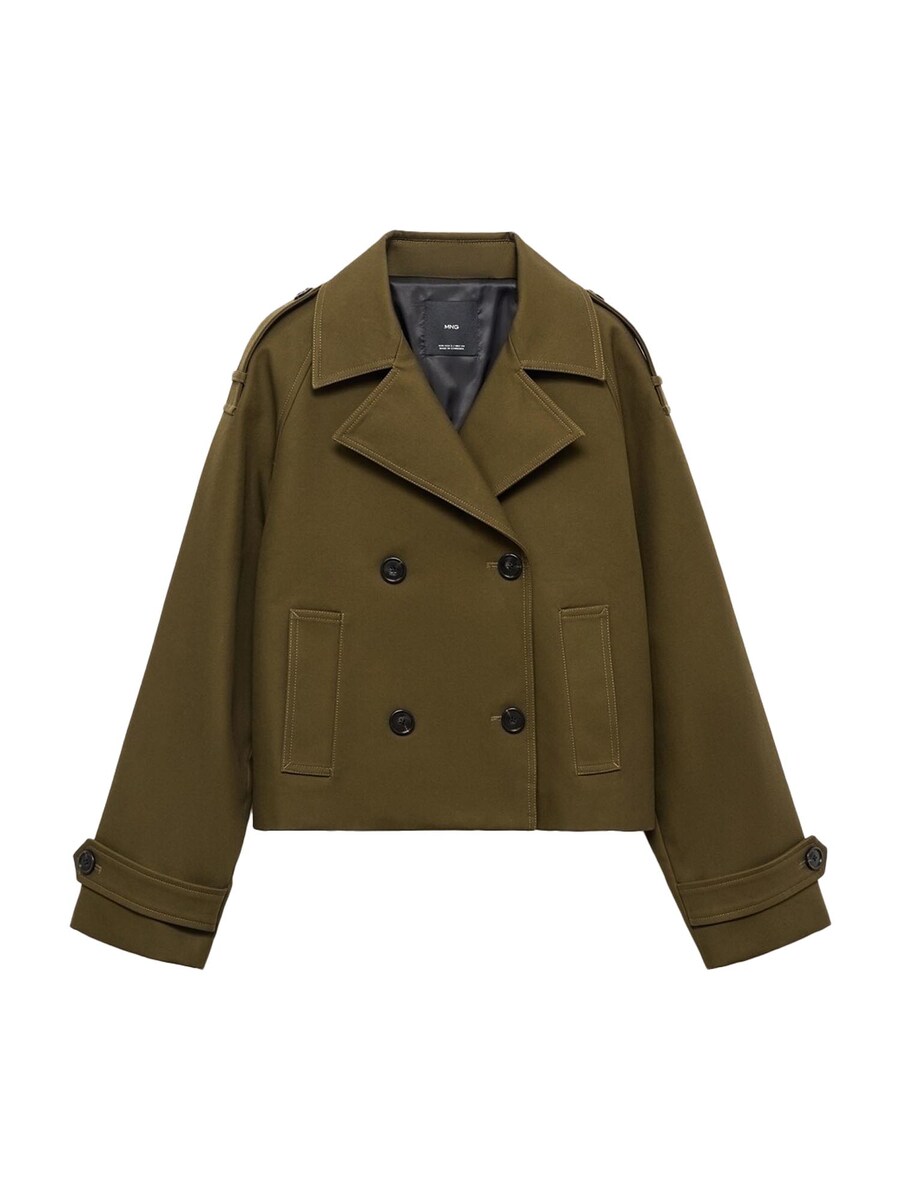 Демисезонное пальто MANGO Habana, Olive 
Демисезонное пальто MANGO Habana, Olive