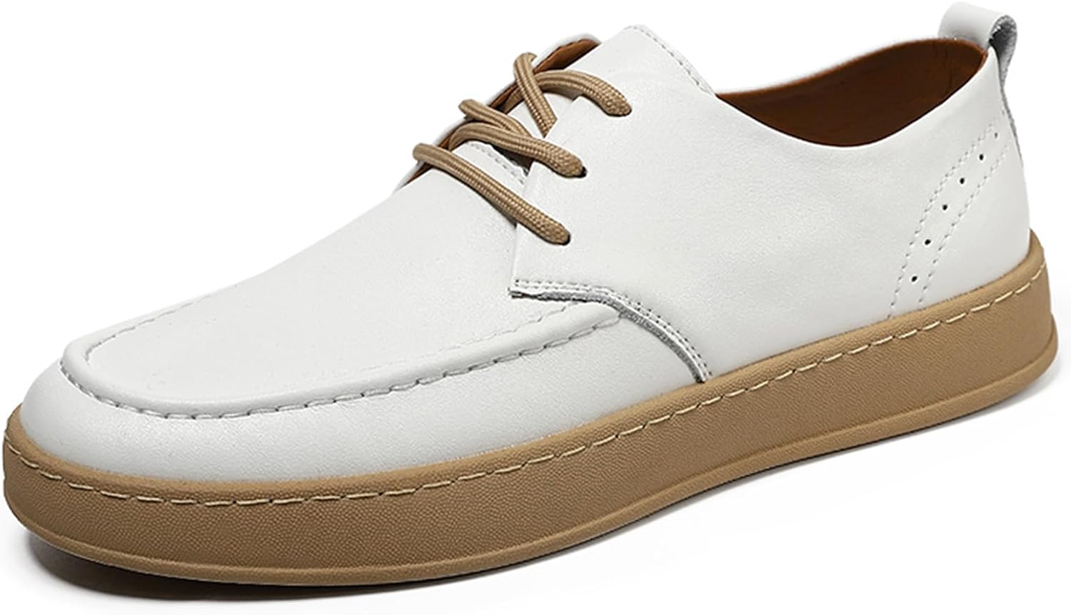 Мужские кожаные модные кроссовки на шнуровке, удобные и дышащие, низкие, повседневные, деловые оксфорды Lossarye, белый
Мужские кожаные модные кроссовки на шнуровке, удобные и дышащие, низкие, повседневные, деловые оксфорды Lossarye, белый