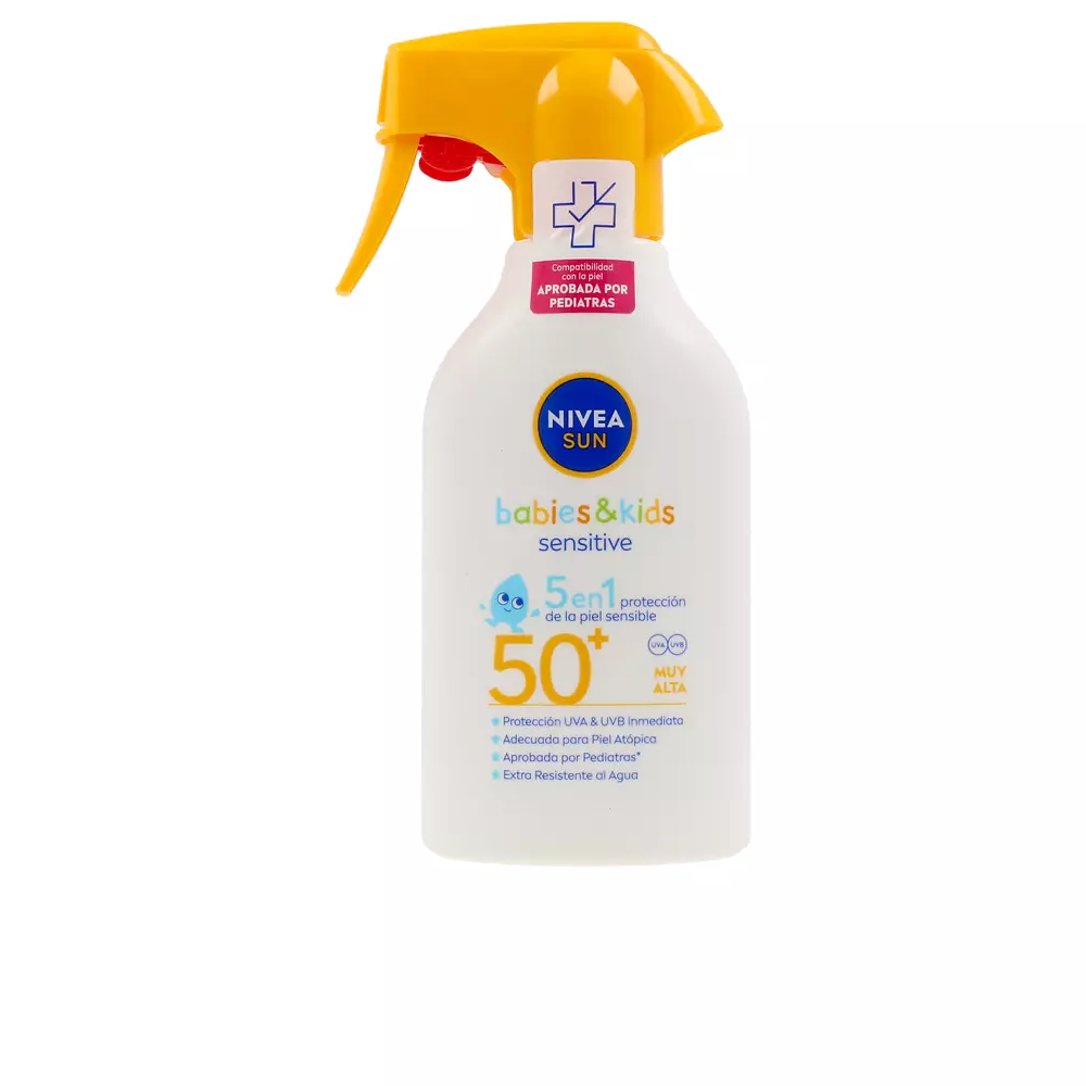 Солнцезащитный крем Sun Babies&Kids Sensitive Spf50+ Pistola Nivea, 270 мл
Солнцезащитный крем Sun Babies&Kids Sensitive Spf50+ Pistola Nivea, 270 мл