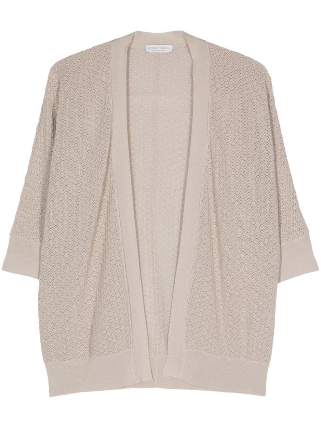 Трикотажный кардиган Le Tricot Perugia, нейтральный цвет
Трикотажный кардиган Le Tricot Perugia, нейтральный цвет