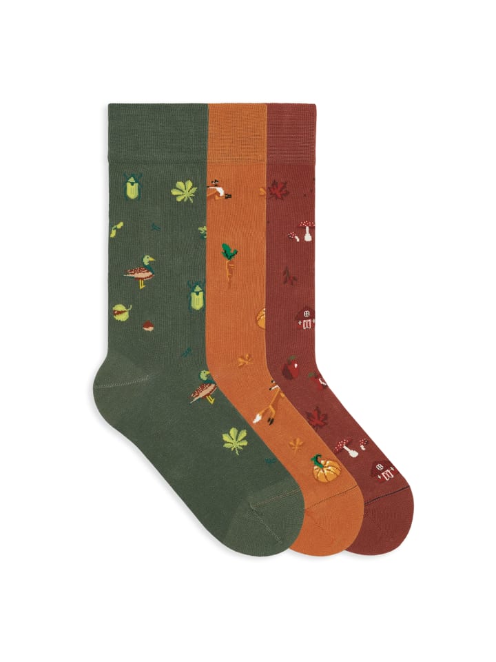 Von Jungfeld Набор носков с узором "Иконки" в стиле "Прерия"
Von Jungfeld Набор носков с узором "Иконки" в стиле "Прерия"