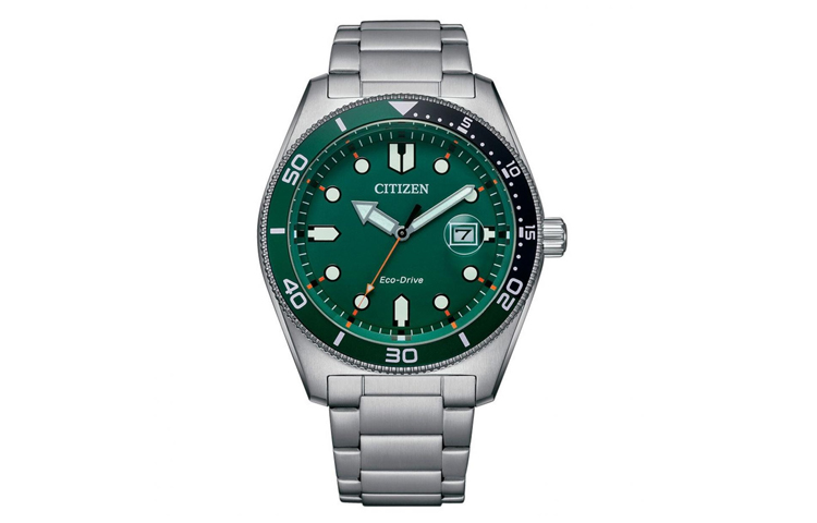 CITIZEN Часы Solar Quartz Movement Stainless Steel Strap Watch Men's Watch Green Dial AW176880X, Green Dial
CITIZEN Часы Solar Quartz Movement Stainless Steel Strap Watch Men's Watch Green Dial AW176880X, Green Dial