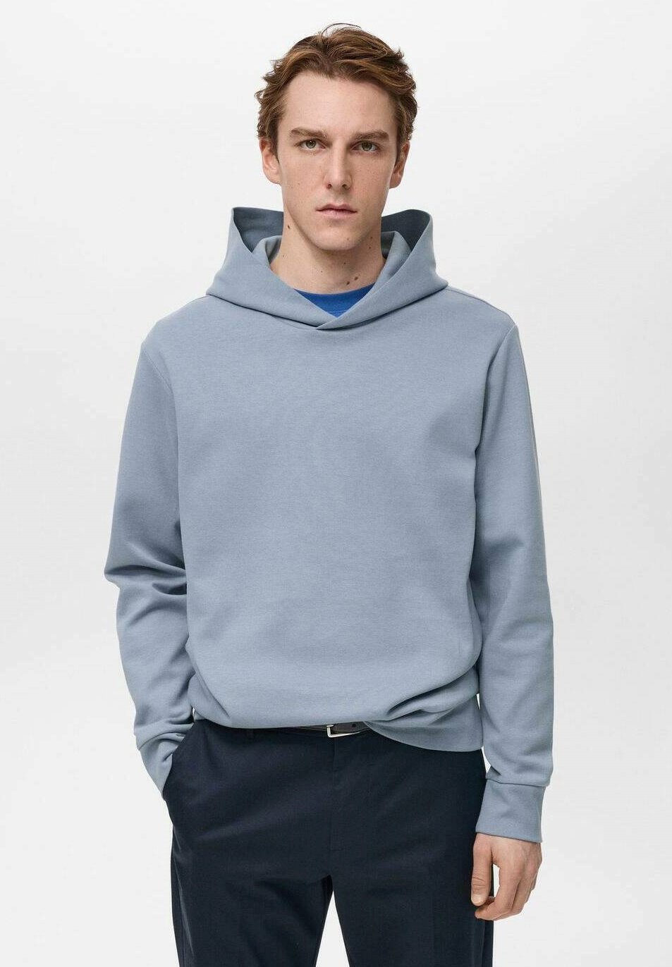 Толстовка Mango, светло-голубой
Толстовка Mango, светло-голубой