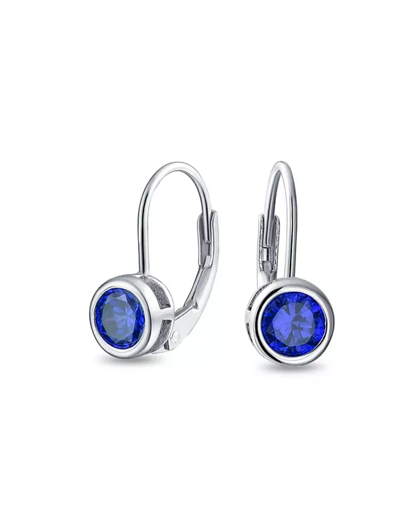 Изящные серьги-подвески с круглой оправой, кубическим цирконием и солитером CZ 0,50 карата, с застежкой-рычагом, покрытые розовым золотом 925 пробы Bling Jewelry, blue
Изящные серьги-подвески с круглой оправой, кубическим цирконием и солитером CZ 0,50 карата, с застежкой-рычагом, покрытые розовым золотом 925 пробы Bling Jewelry, blue