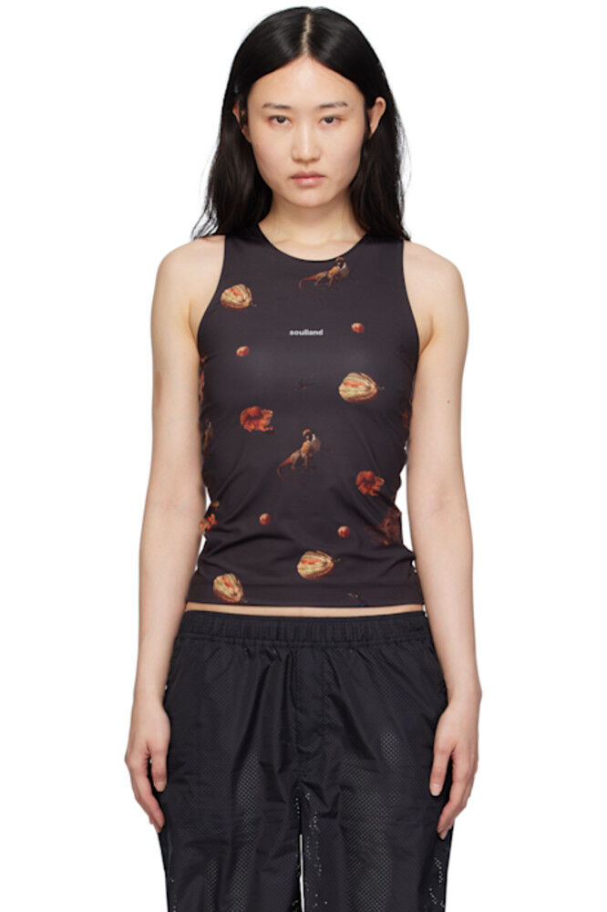 Черная майка Тайлера Soulland 
Черная майка Тайлера Soulland