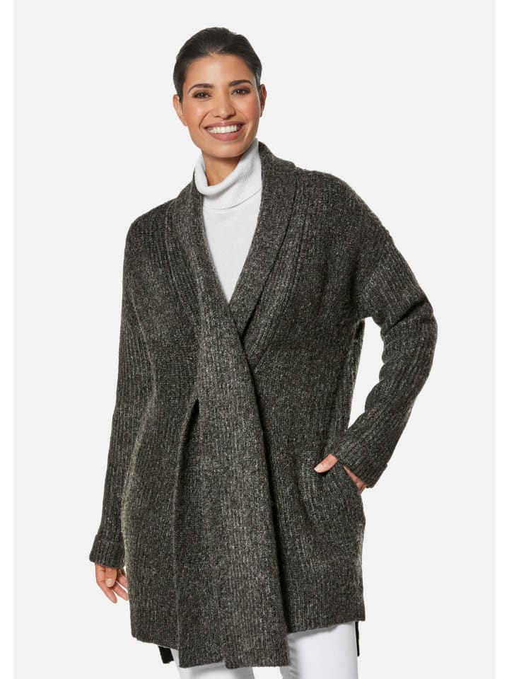 MADELEINE Длинный кардиган с блестками, серо-меланжевого цвета
MADELEINE Длинный кардиган с блестками, серо-меланжевого цвета