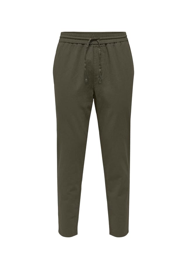 Брюки Брюки из ткани Linus Only & Sons, зеленый
Брюки Брюки из ткани Linus Only & Sons, зеленый