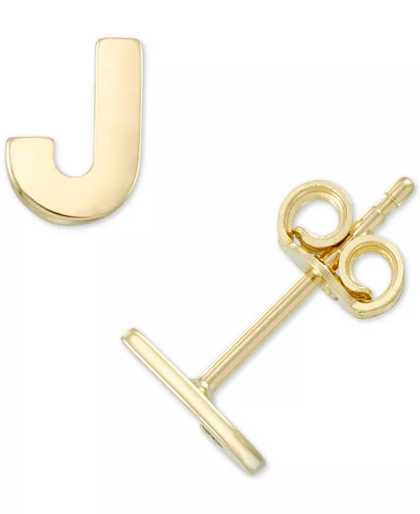 Серьги-Гвоздики Initial из 10-каратного золота Macy'S, j
Серьги-Гвоздики Initial из 10-каратного золота Macy'S, j