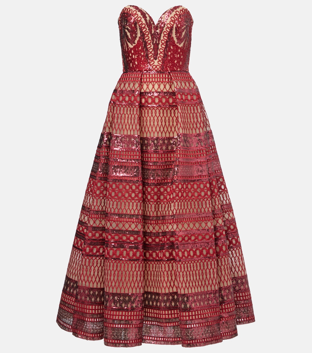 Корсетное платье с пайетками Elie Saab, Fireball Lily
Корсетное платье с пайетками Elie Saab, Fireball Lily