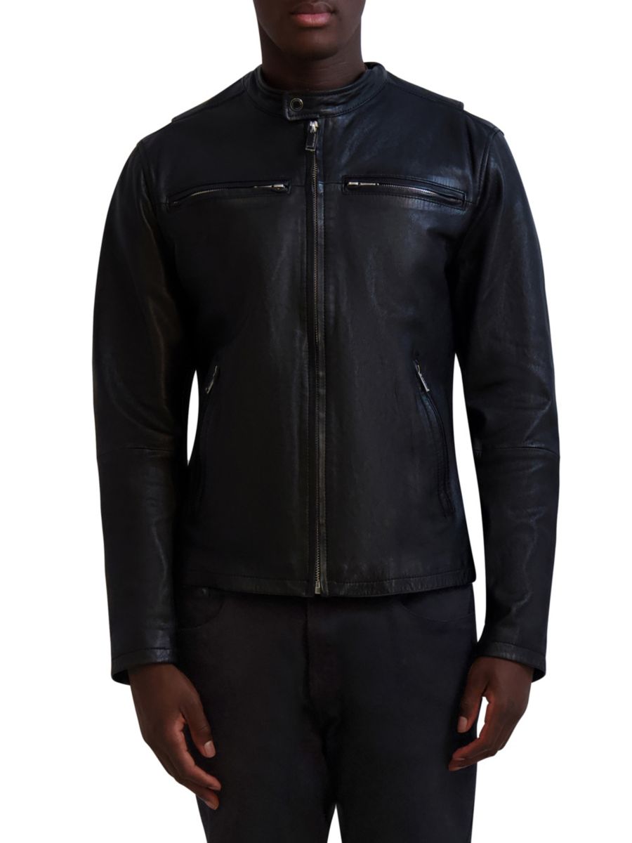 Кожаная гоночная куртка Karl Lagerfeld Paris, черный
Кожаная гоночная куртка Karl Lagerfeld Paris, черный