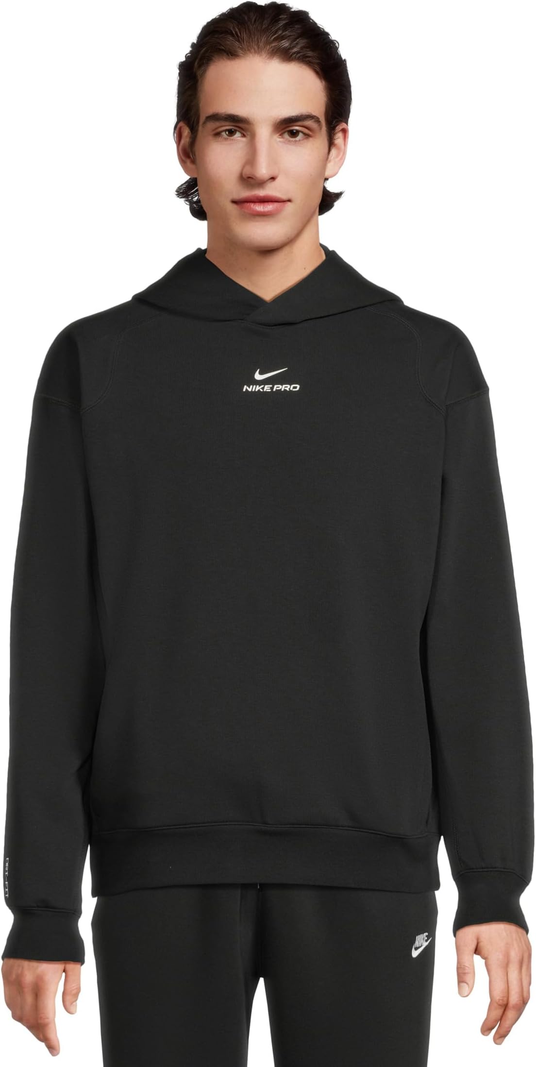 Мужская профессиональная тренировочная толстовка D-FIT среднего слоя Nike, Black/White
Мужская профессиональная тренировочная толстовка D-FIT среднего слоя Nike, Black/White