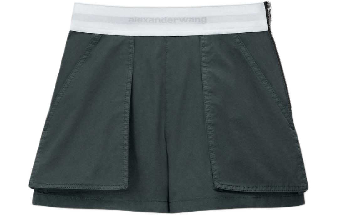 Шорты карго с высокой талией Alexander Wang, черный
Шорты карго с высокой талией Alexander Wang, черный