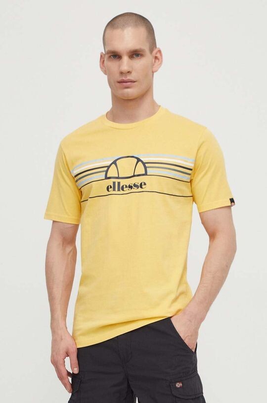 Хлопковая футболка Lentamente T-Shirt Ellesse, желтый
Хлопковая футболка Lentamente T-Shirt Ellesse, желтый