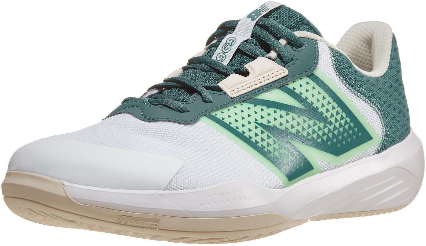Мужские теннисные кроссовки New Balance 696 V4 для хард-корта, белый/зеленый
Мужские теннисные кроссовки New Balance 696 V4 для хард-корта, белый/зеленый