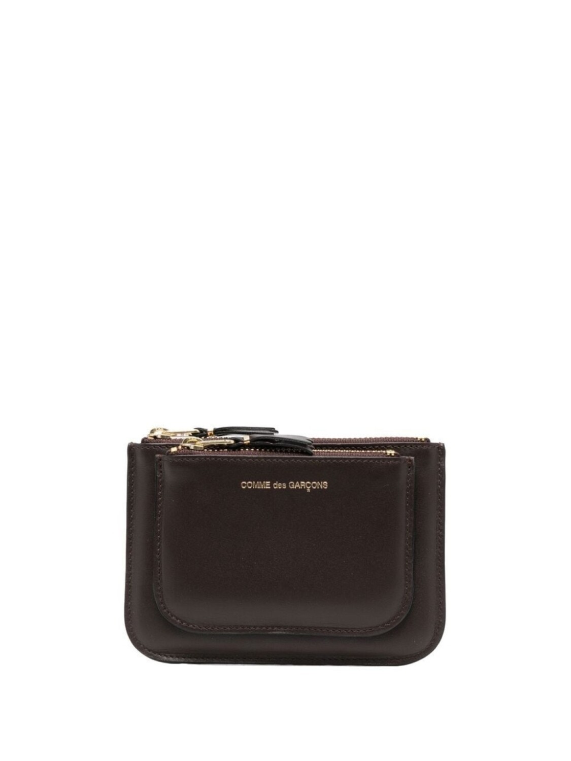 Comme Des Garçons Wallet кошелек с двумя отделениями, коричневый
Comme Des Garçons Wallet кошелек с двумя отделениями, коричневый