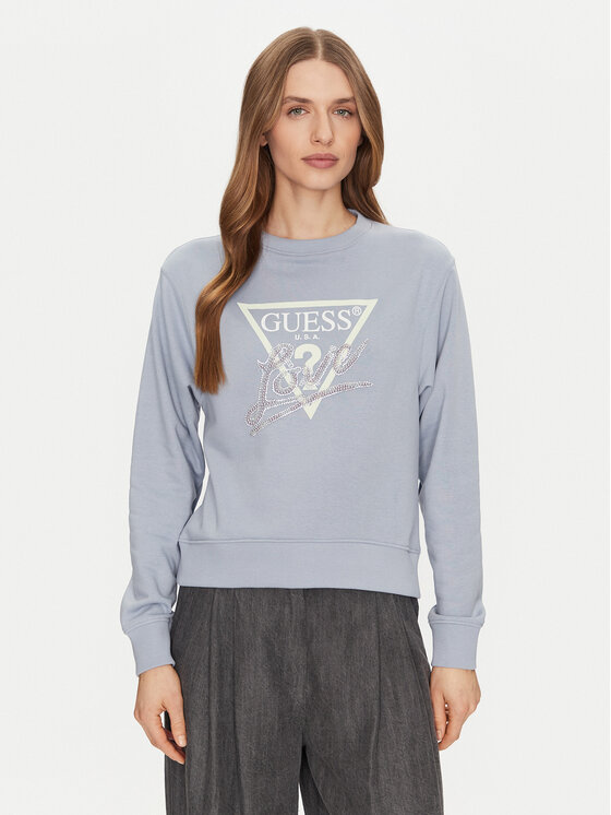 Толстовка обычного кроя W5GQ05 KB683 Guess, синий
Толстовка обычного кроя W5GQ05 KB683 Guess, синий