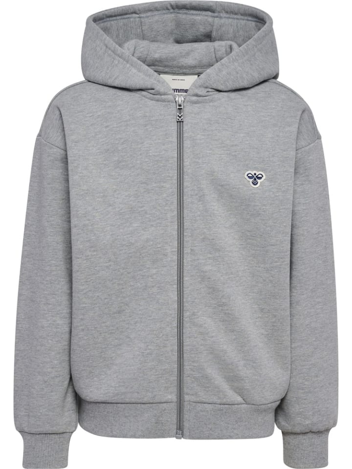 Детская толстовка с капюшоном "Loose Zip Hoodie Bee" серого цвета Hummel
Детская толстовка с капюшоном "Loose Zip Hoodie Bee" серого цвета Hummel