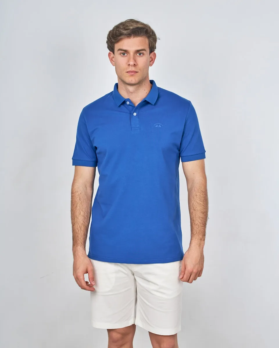 Мужская футболка поло с коротким рукавом Spagnolo, синий
Мужская футболка поло с коротким рукавом Spagnolo, синий