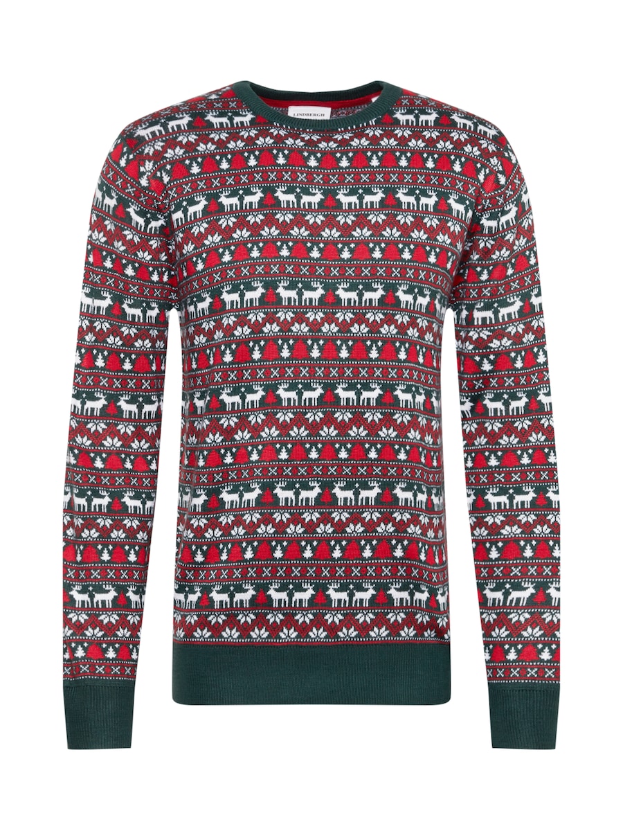 Свитер Lindbergh Christmas, темно-зеленый
Свитер Lindbergh Christmas, темно-зеленый