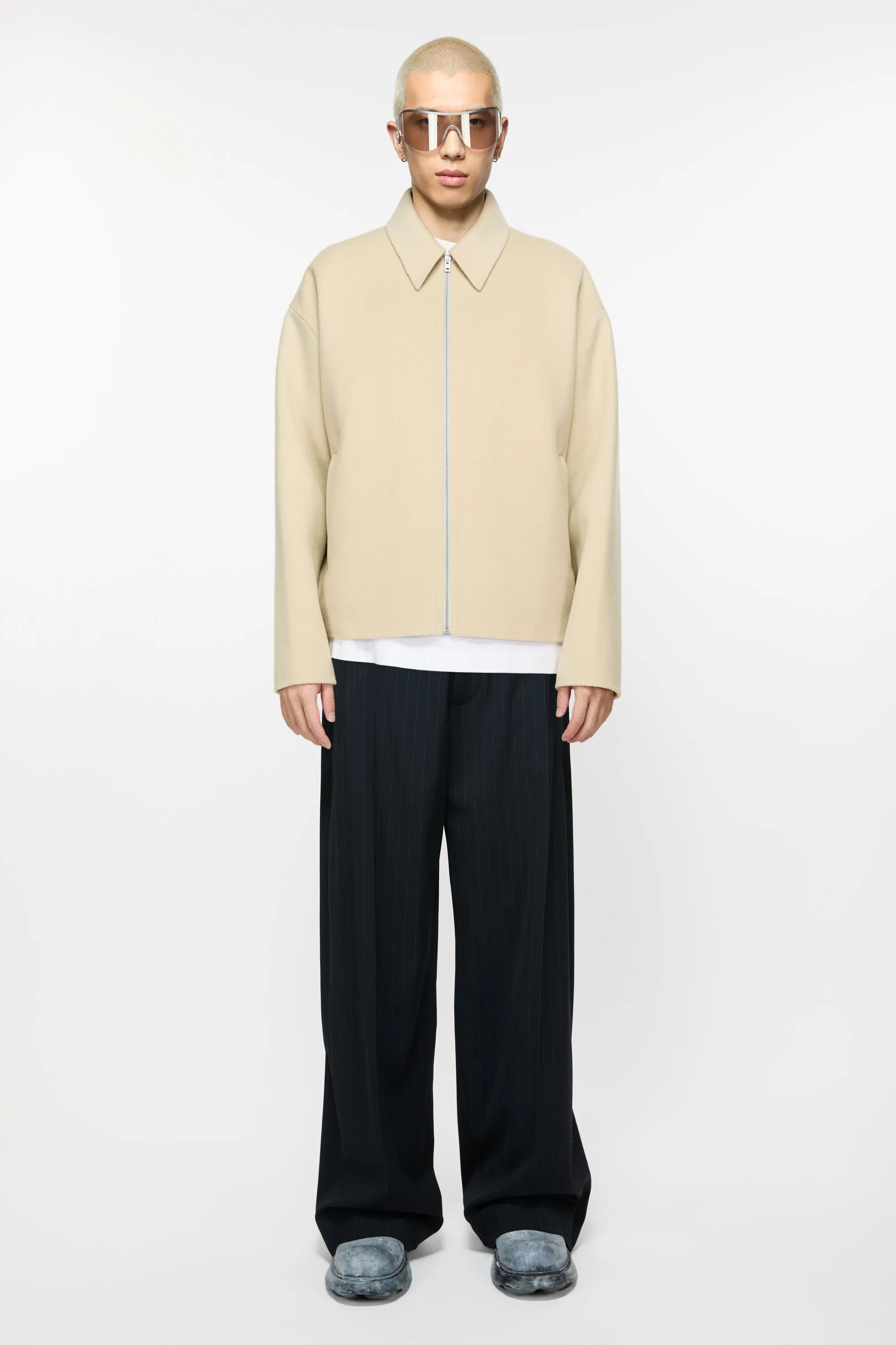 Шерстяная куртка на молнии Acne Studios, Oat beige
Шерстяная куртка на молнии Acne Studios, Oat beige