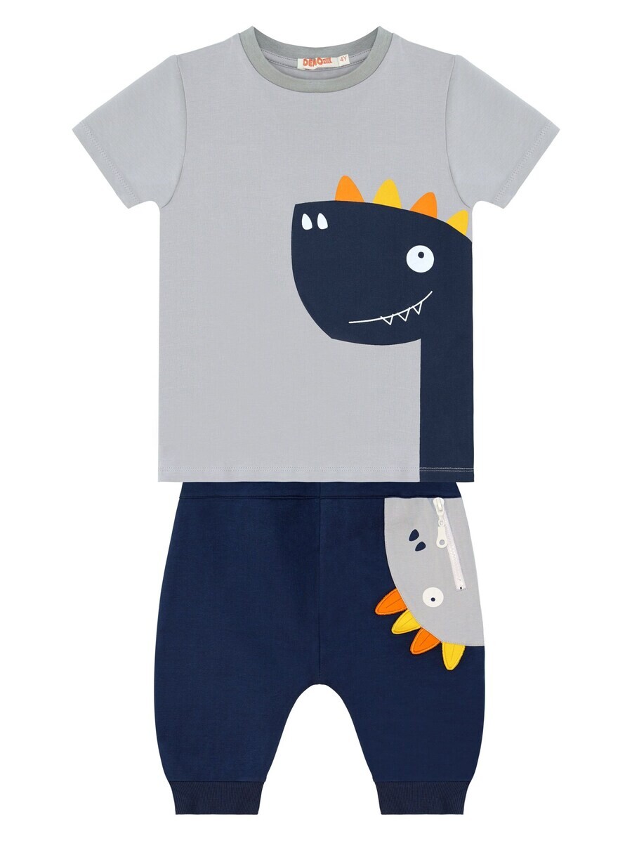 Спортивный костюм Denokids Tracksuit Dino Lui, серый
Спортивный костюм Denokids Tracksuit Dino Lui, серый