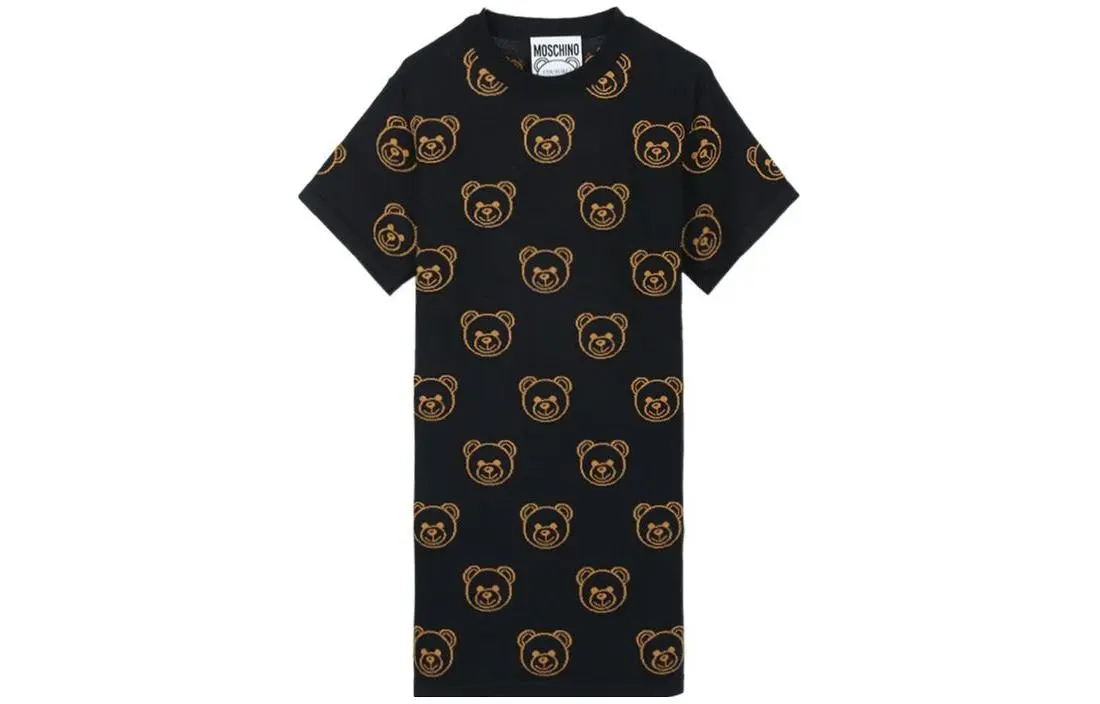 MOSCHINO Женское коричневое платье с короткими рукавами
MOSCHINO Женское коричневое платье с короткими рукавами