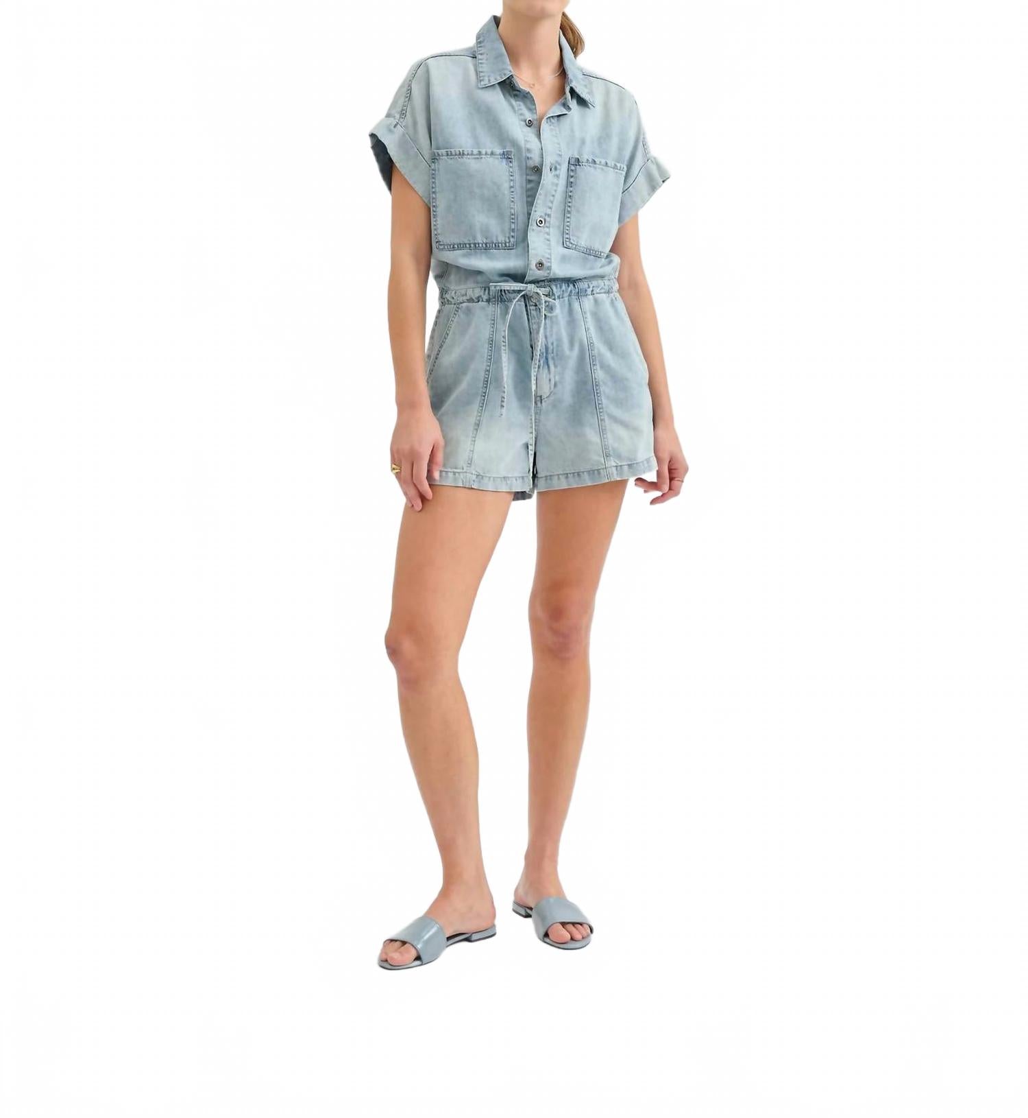 Серфсайд комбинезон в светло-голубом HIDDEN 
Серфсайд комбинезон в светло-голубом HIDDEN