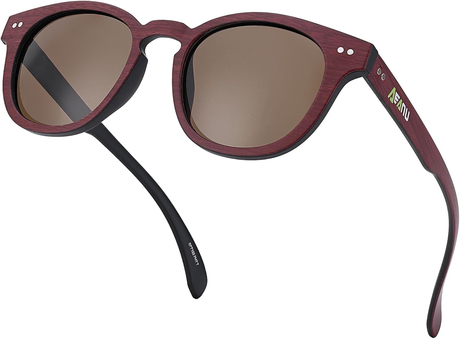 Поляризованные солнцезащитные очки для подростков – линзы UV400 с цветным зеркальным покрытием, матовая круглая оправа, для маленьких лиц – для велоспорта и активного отдыха AEANU, Wood Graint Frame/ Amber Lens
Поляризованные солнцезащитные очки для подростков – линзы UV400 с цветным зеркальным покрытием, матовая круглая оправа, для маленьких лиц – для велоспорта и активного отдыха AEANU, Wood Graint Frame/ Amber Lens
