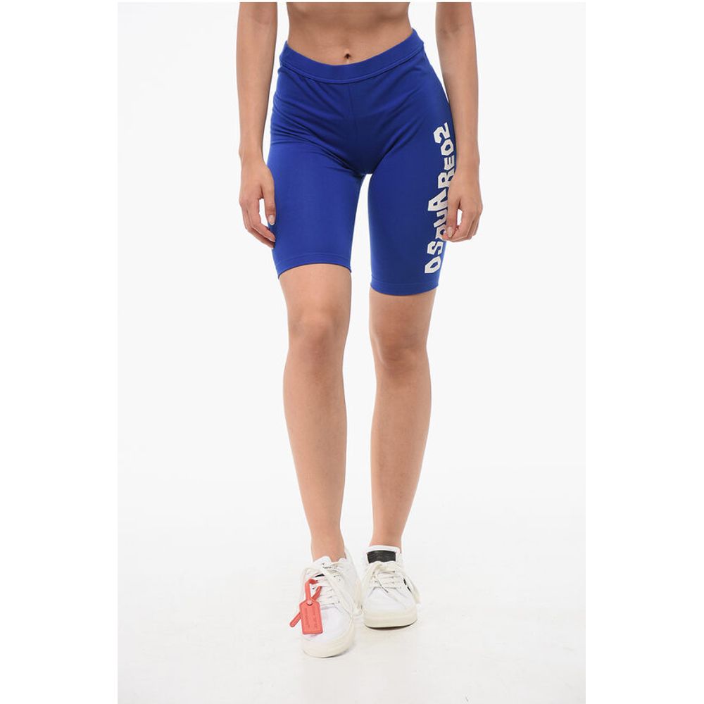 Велосипедные шорты из хлопка-стрейча с логотипом сбоку Dsquared2, синий
Велосипедные шорты из хлопка-стрейча с логотипом сбоку Dsquared2, синий