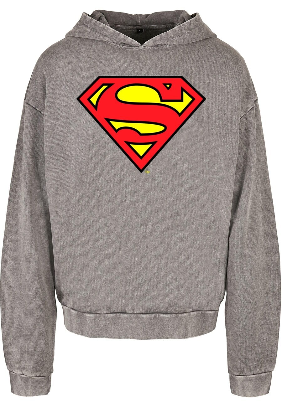 Толстовка с капюшоном ABSOLUTE CULT Sweatshirt Superman Shield, графитовый 
Толстовка с капюшоном ABSOLUTE CULT Sweatshirt Superman Shield, графитовый