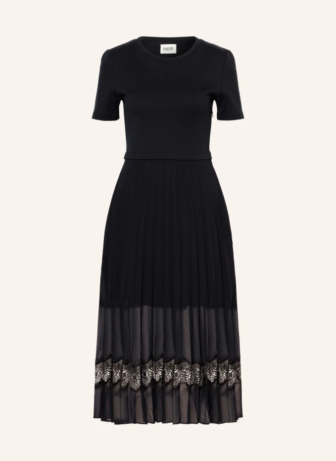 Платье из разных материалов Claudie Pierlot, синий
Платье из разных материалов Claudie Pierlot, синий