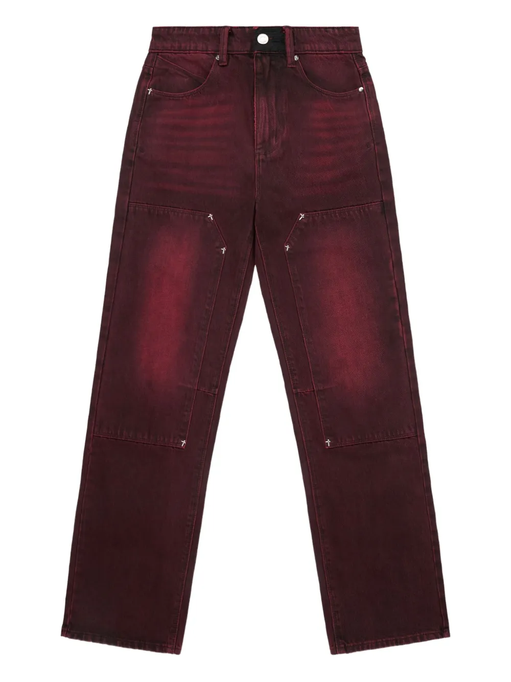 Джинсы с эффектом потертости RTA, красный
Джинсы с эффектом потертости RTA, красный