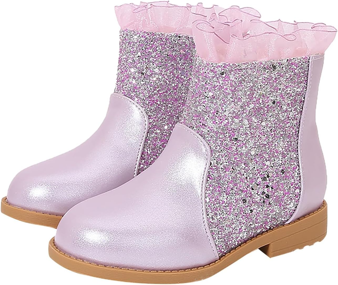 Детские ботинки для девочек с пайетками, с отделкой из искусственного меха внутри, на шнуровке, с кружевной отделкой, модель «Принцесса», с нескользящей мягкой подошвой, на платформе, теплые зимние сапожки Generic, Purple-A
Детские ботинки для девочек с пайетками, с отделкой из искусственного меха внутри, на шнуровке, с кружевной отделкой, модель «Принцесса», с нескользящей мягкой подошвой, на платформе, теплые зимние сапожки Generic, Purple-A