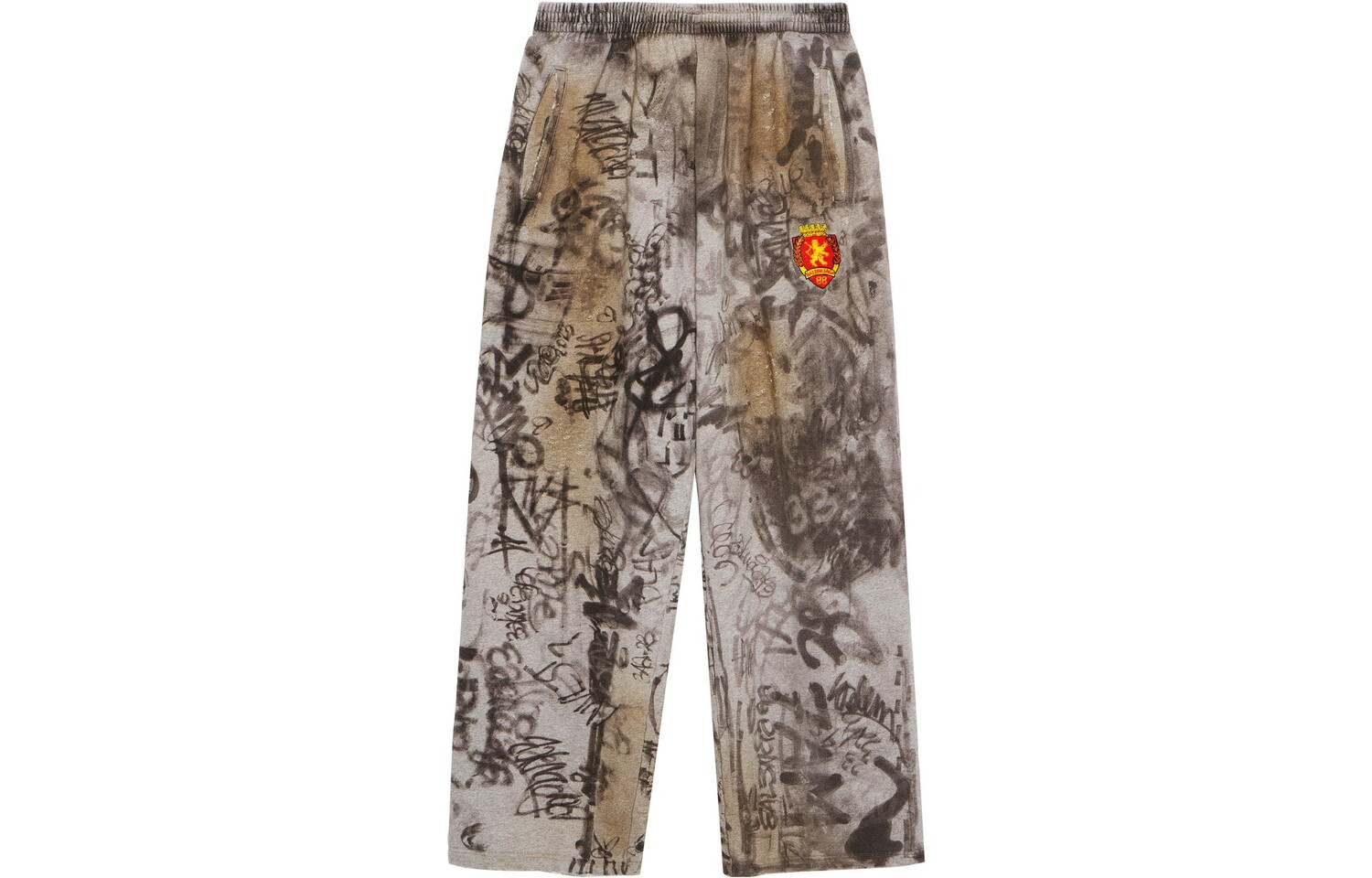 Трикотажные спортивные штаны мужские серые Balenciaga, серый
Трикотажные спортивные штаны мужские серые Balenciaga, серый