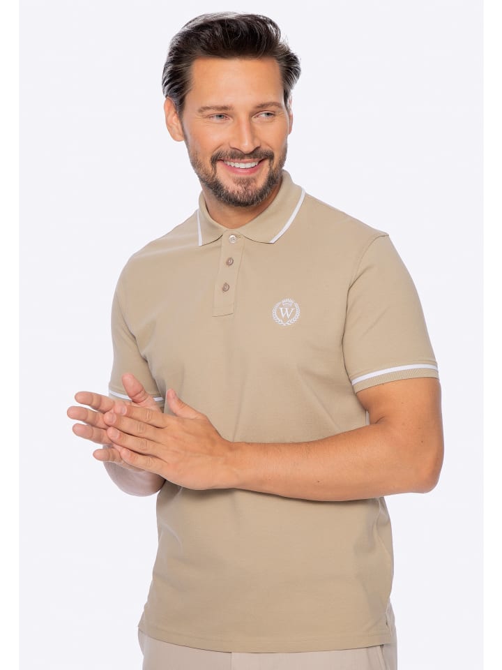 Рубашка-поло бежевого цвета Wittchen
Рубашка-поло бежевого цвета Wittchen