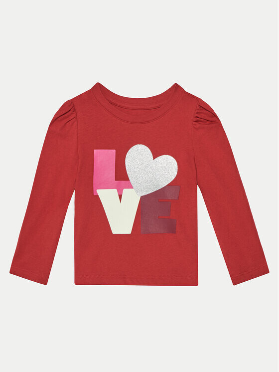 Блуза стандартного кроя Gap, красный
Блуза стандартного кроя Gap, красный