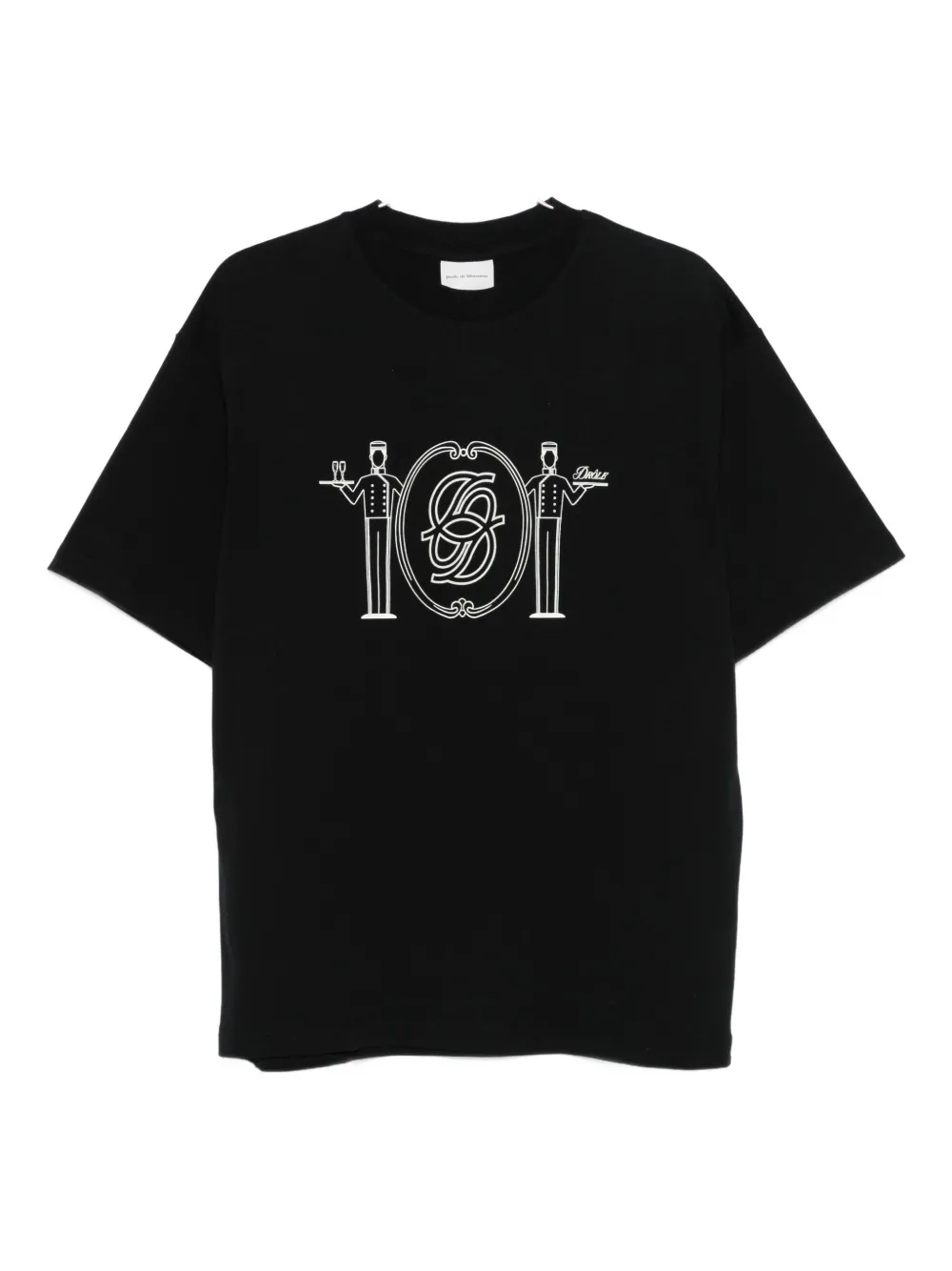 Футболка из хлопка с принтом «обслуживание номеров» Drôle De Monsieur, черный
Футболка из хлопка с принтом «обслуживание номеров» Drôle De Monsieur, черный