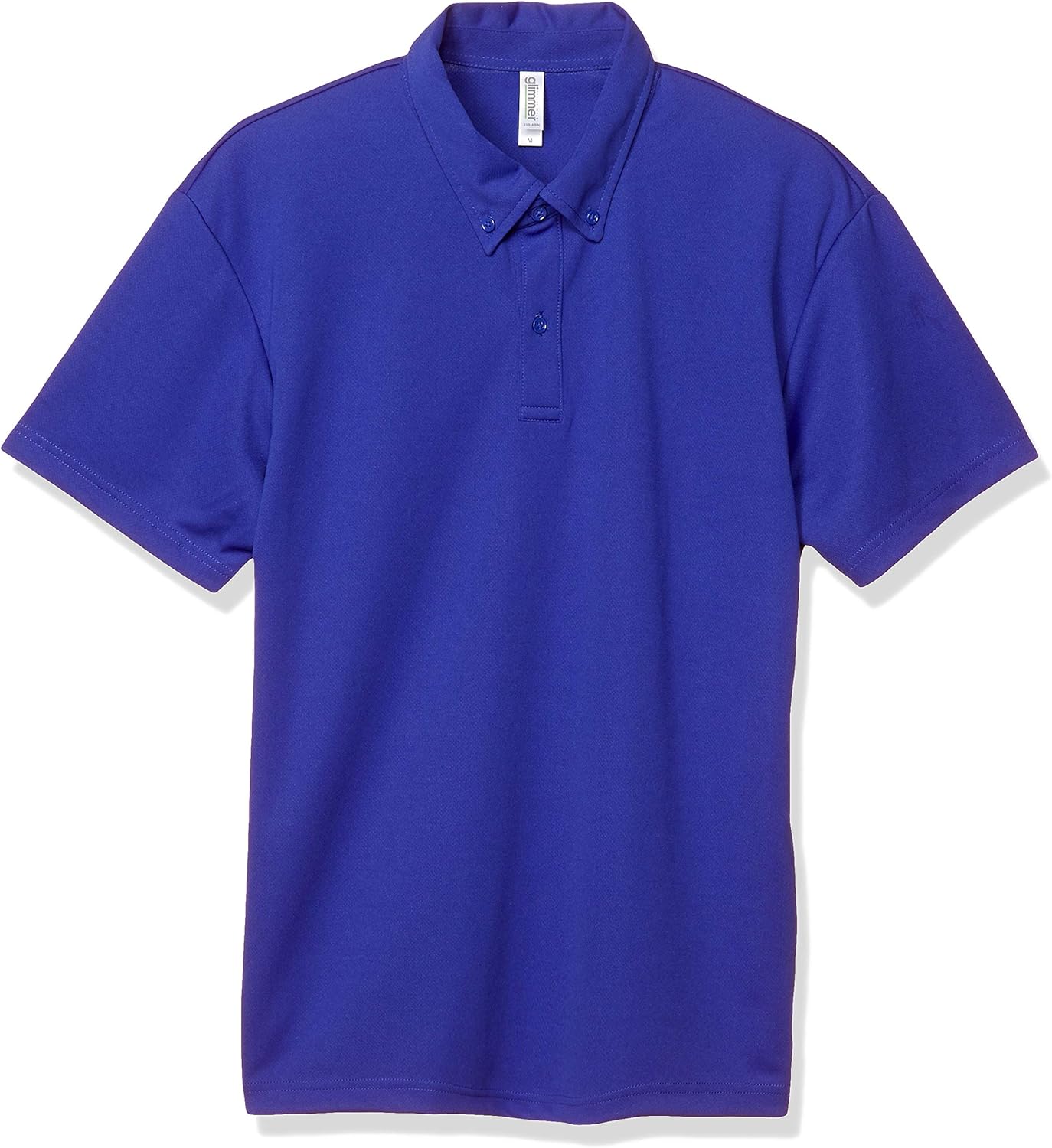 Рубашка-поло Glimmer с коротким рукавом, плотность ткани 4,4 унции, на пуговицах, без карманов, синий
Рубашка-поло Glimmer с коротким рукавом, плотность ткани 4,4 унции, на пуговицах, без карманов, синий