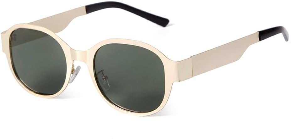 Ретро-солнцезащитные очки в металлической оправе овальной квадратной формы для женщин и мужчин, очки для вождения, роскошные солнцезащитные очки UV400, SUN766 Generic, C2 Gold Green
Ретро-солнцезащитные очки в металлической оправе овальной квадратной формы для женщин и мужчин, очки для вождения, роскошные солнцезащитные очки UV400, SUN766 Generic, C2 Gold Green