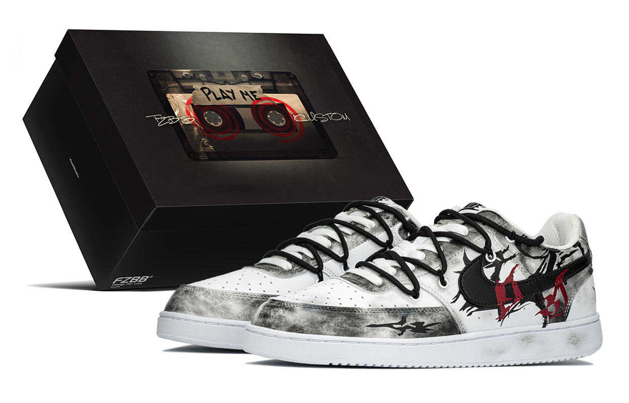 Кроссовки для скейтборда Court Vision 1 мужские низкие черный/красный Nike
Кроссовки для скейтборда Court Vision 1 мужские низкие черный/красный Nike