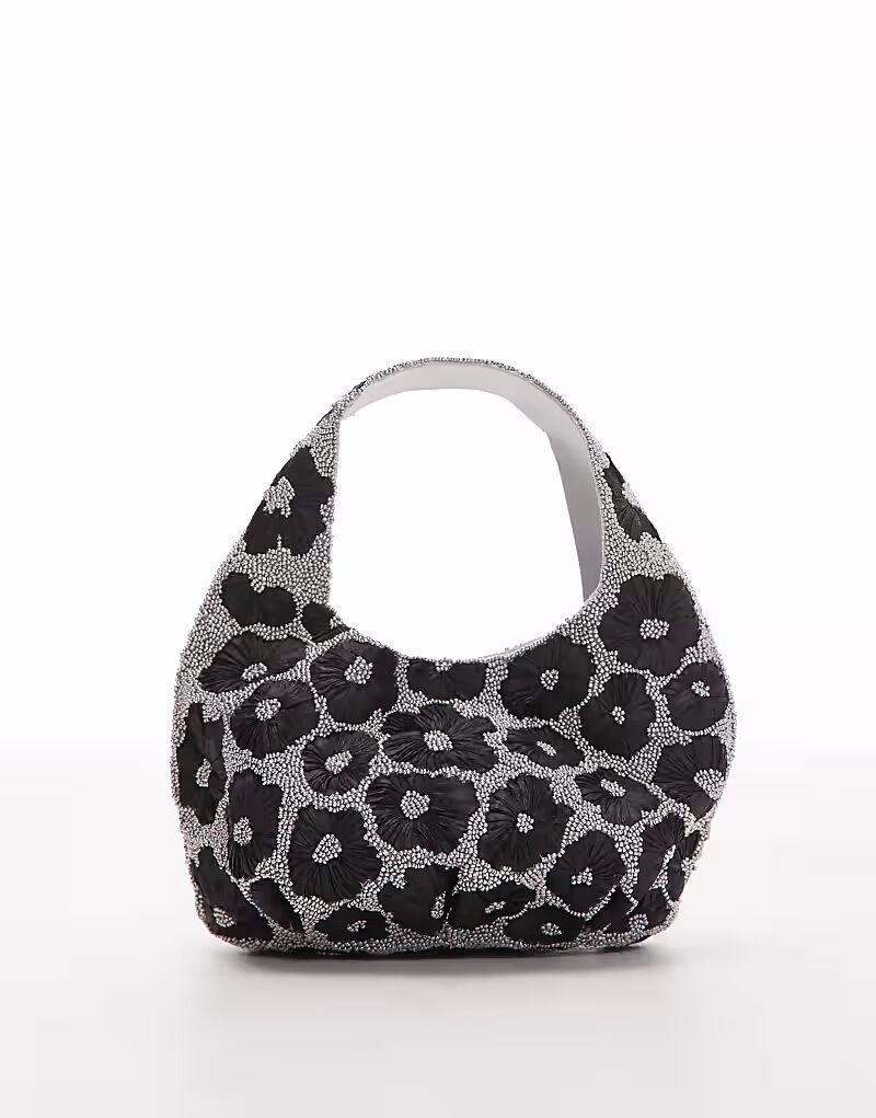 Сумка Topshop Sindri с цветочным узором в черном и серебристом цвете
Сумка Topshop Sindri с цветочным узором в черном и серебристом цвете