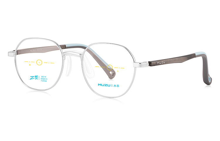MUZU Унисекс очки для зрения, Silver | Transparent Gray-C02
MUZU Унисекс очки для зрения, Silver | Transparent Gray-C02