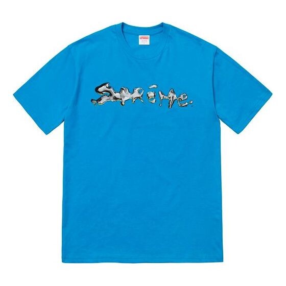 Футболка fw18 fw18 liquid bright blue logo tee Supreme, синий
Футболка fw18 fw18 liquid bright blue logo tee Supreme, синий
