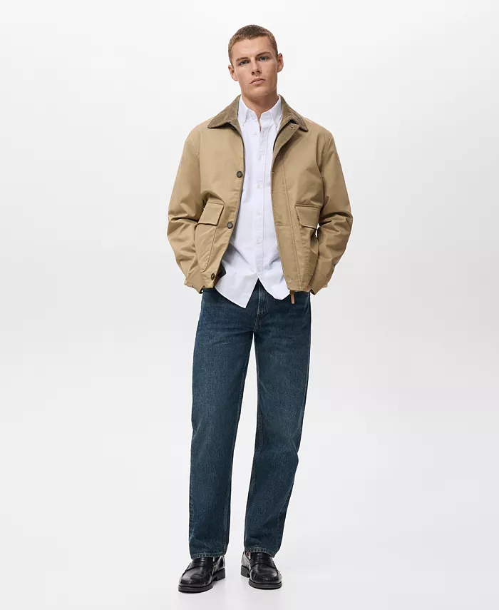 Мужская хлопковая рубашка Oxford Mango, белый
Мужская хлопковая рубашка Oxford Mango, белый