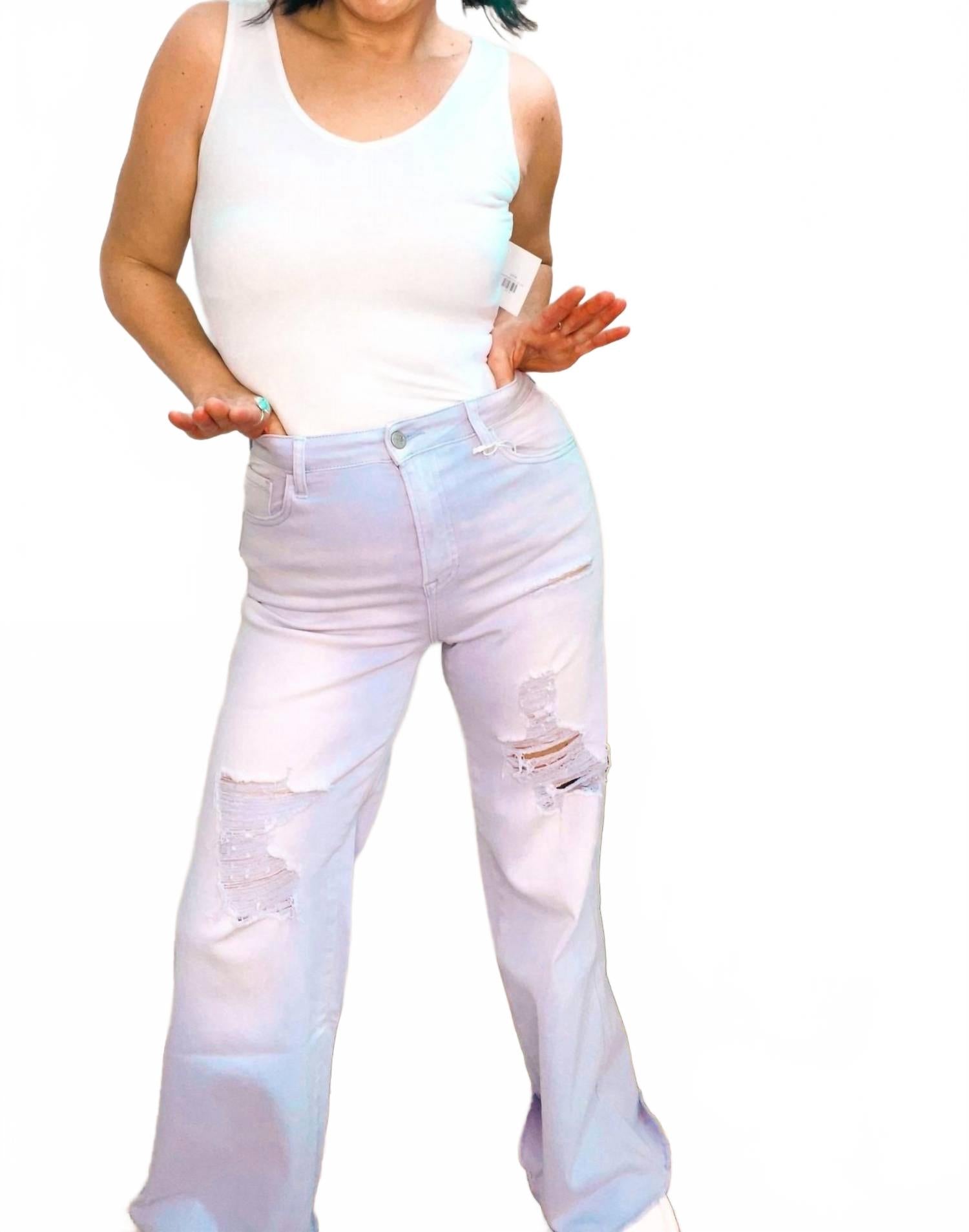 Perfection Джинсы в пастельно-фиолетовом цвете BLAKELEY
Perfection Джинсы в пастельно-фиолетовом цвете BLAKELEY